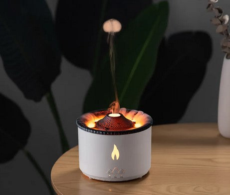 Volcano Flame Air Humidifier & Aroma Diffuser